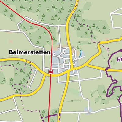 Übersichtsplan Beimerstetten