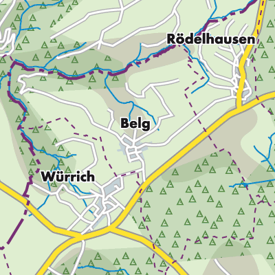 Übersichtsplan Belg