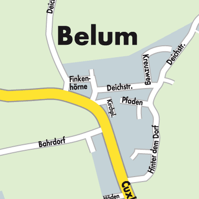 Stadtplan Belum