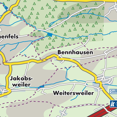 Übersichtsplan Bennhausen