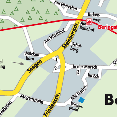 Stadtplan Beringstedt