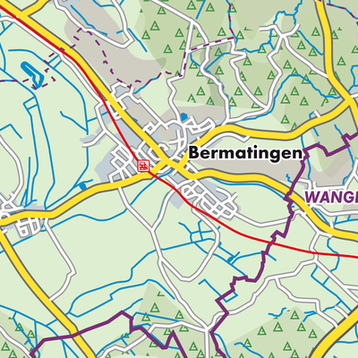 Übersichtsplan Bermatingen