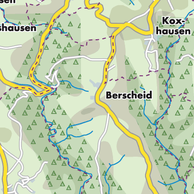 Übersichtsplan Berscheid