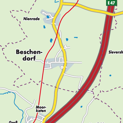Übersichtsplan Beschendorf