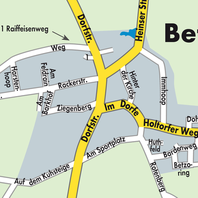 Stadtplan Betzendorf