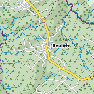Übersichtsplan Beulich