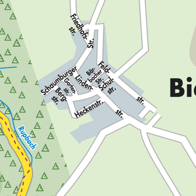 Stadtplan Biebrich
