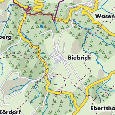 Übersichtsplan Biebrich