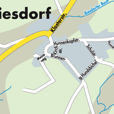 Stadtplan Biesdorf