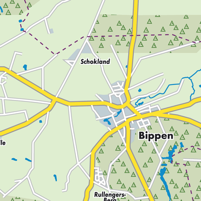Übersichtsplan Bippen