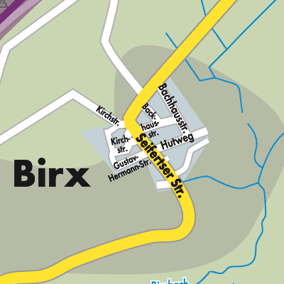 Stadtplan Birx