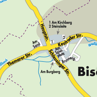 Stadtplan Bischofrod