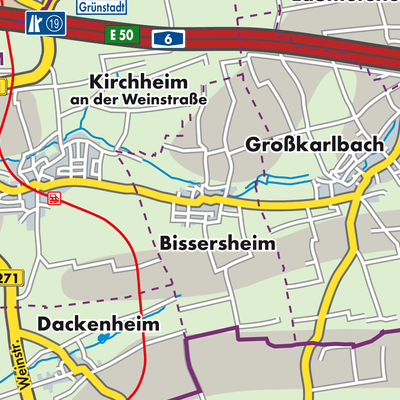 Übersichtsplan Bissersheim