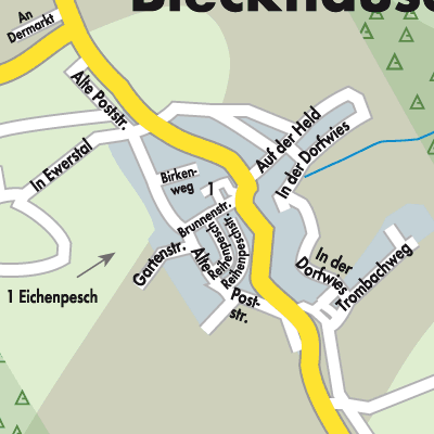 Stadtplan Bleckhausen
