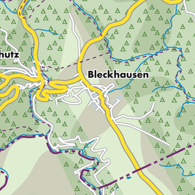 Übersichtsplan Bleckhausen