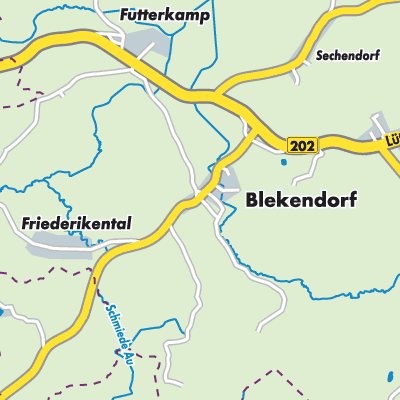 Übersichtsplan Blekendorf