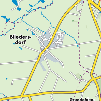 Übersichtsplan Bliedersdorf
