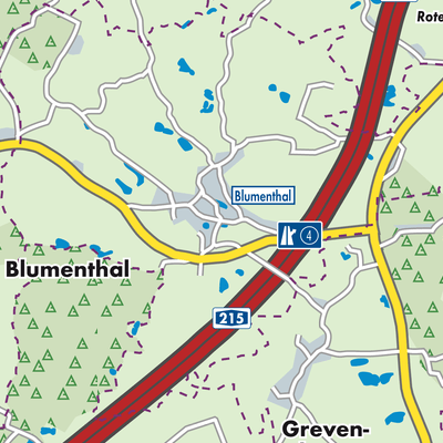 Übersichtsplan Blumenthal