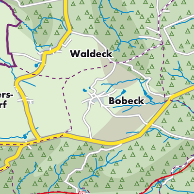 Übersichtsplan Bobeck