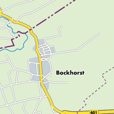 Übersichtsplan Bockhorst