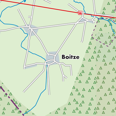 Übersichtsplan Boitze