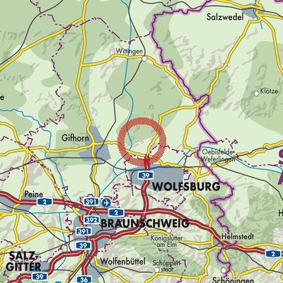 Landkarte Bokensdorf