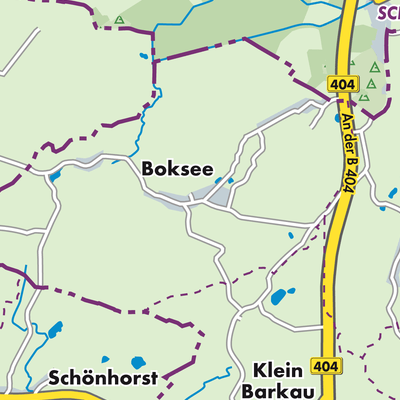 Übersichtsplan Boksee