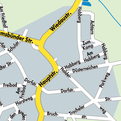 Stadtplan Bothel