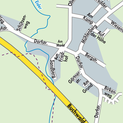 Stadtplan Brügge