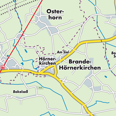 Übersichtsplan Brande-Hörnerkirchen