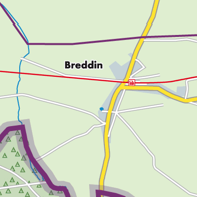 Übersichtsplan Breddin