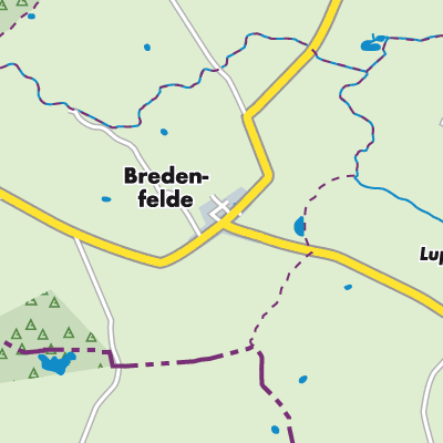 Übersichtsplan Bredenfelde