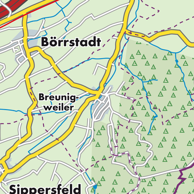 Übersichtsplan Breunigweiler