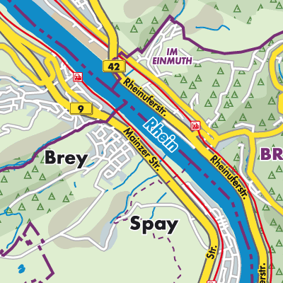 Übersichtsplan Brey