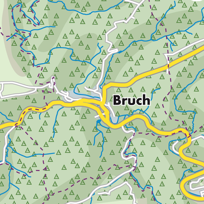 Übersichtsplan Bruch