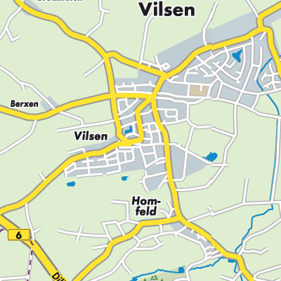 Übersichtsplan Bruchhausen-Vilsen