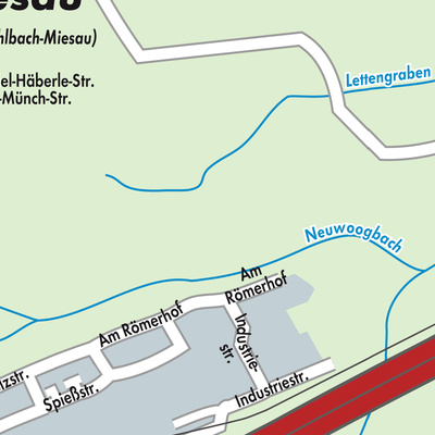 Stadtplan Bruchmühlbach-Miesau