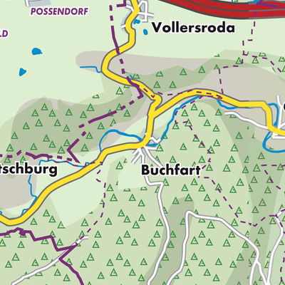 Übersichtsplan Buchfart