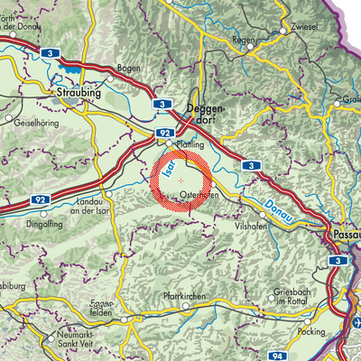 Landkarte Buchhofen