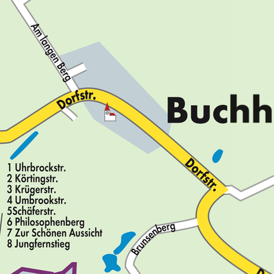 Stadtplan Buchhorst