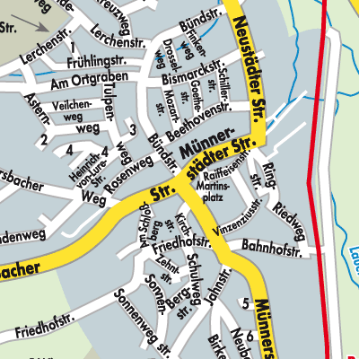 Stadtplan Burglauer