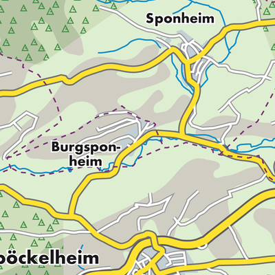 Übersichtsplan Burgsponheim