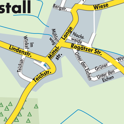 Stadtplan Burgstall