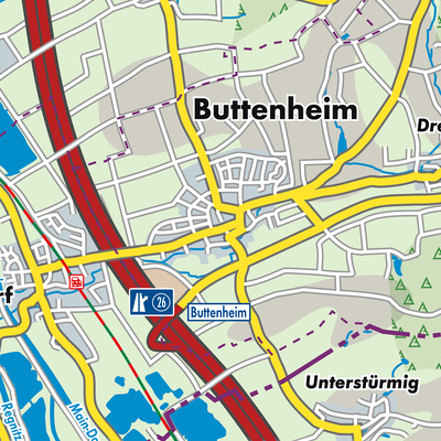 Übersichtsplan Buttenheim