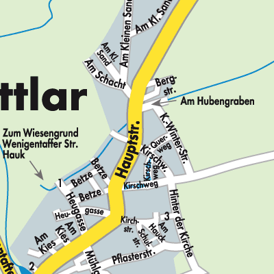Stadtplan Buttlar