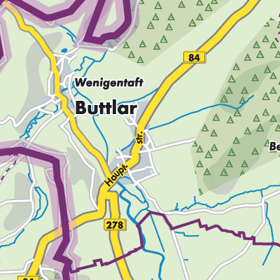 Übersichtsplan Buttlar