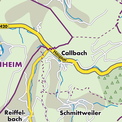 Übersichtsplan Callbach