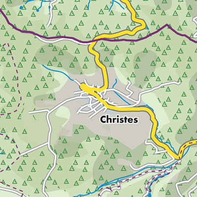 Übersichtsplan Christes