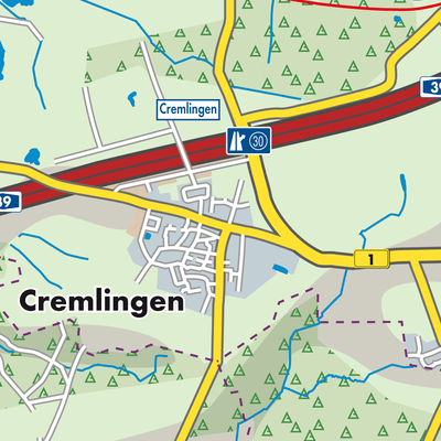 Übersichtsplan Cremlingen