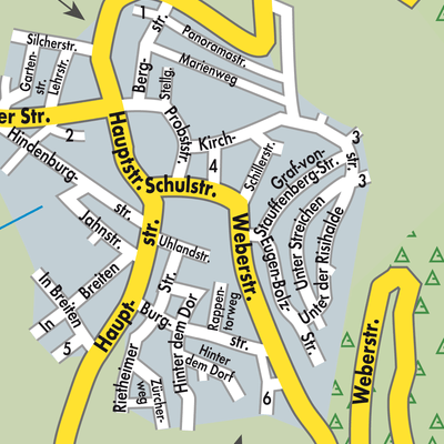 Stadtplan Dürbheim